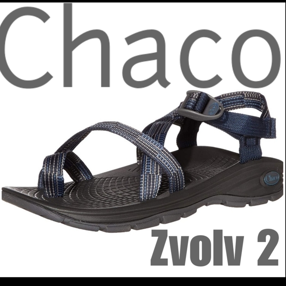 Chaco Men Sandals Zvolv 2 Toe Strap - Picture 1 of 7